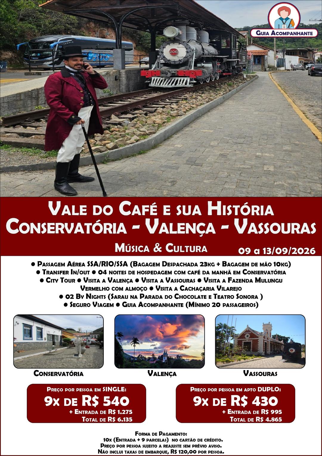 Conservatória com Vale do Café