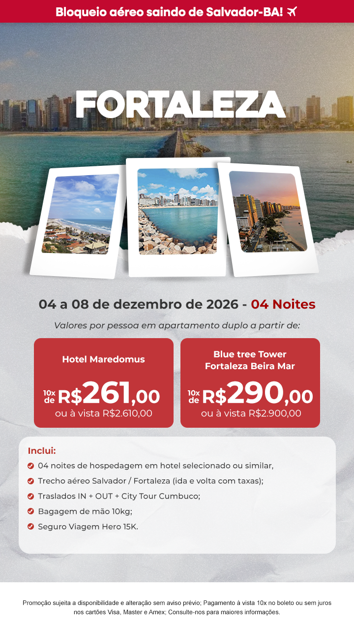 Feriado em Fortaleza